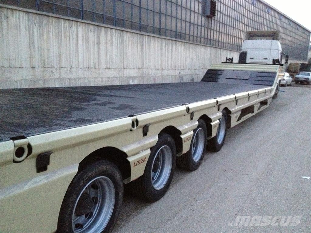 Lider 2026 NEW 150 Tons capacity Lowbed semi trailer Diepladers