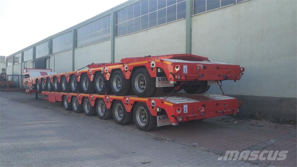 Lider 2026 NEW 150 Tons capacity Lowbed semi trailer Diepladers