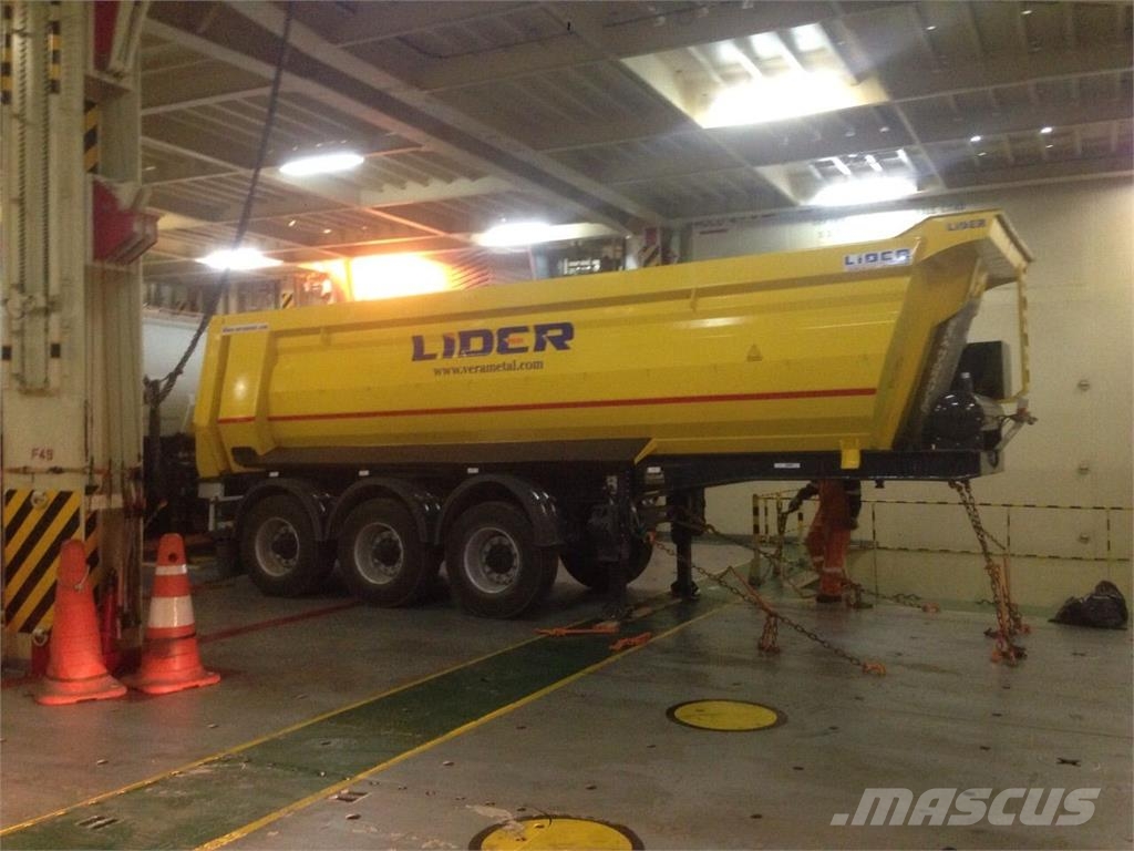 Lider 2026 new dumper from manufacturer company LIDER TR Kippipuoliperävaunut