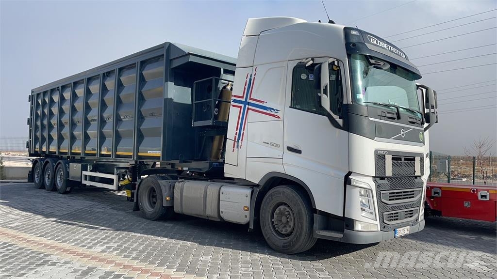 Lider 2026 NEW UNUSED SCRAP 55 M³ FROM MANUFACTURER مقطورة حبوب