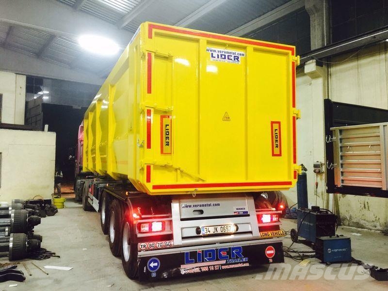 Lider 2026 NEW UNUSED SCRAP 55 M³ FROM MANUFACTURER مقطورة حبوب