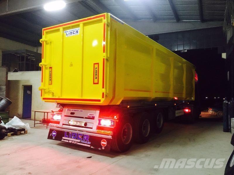 Lider 2026 NEW UNUSED SCRAP 55 M³ FROM MANUFACTURER مقطورة حبوب