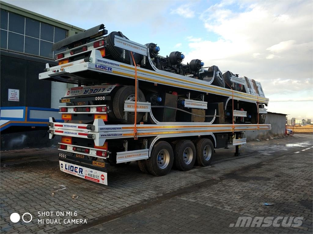 Lider 2026 YEAR NEW MODELS UNUSED containeer flatbed Autotransporter
