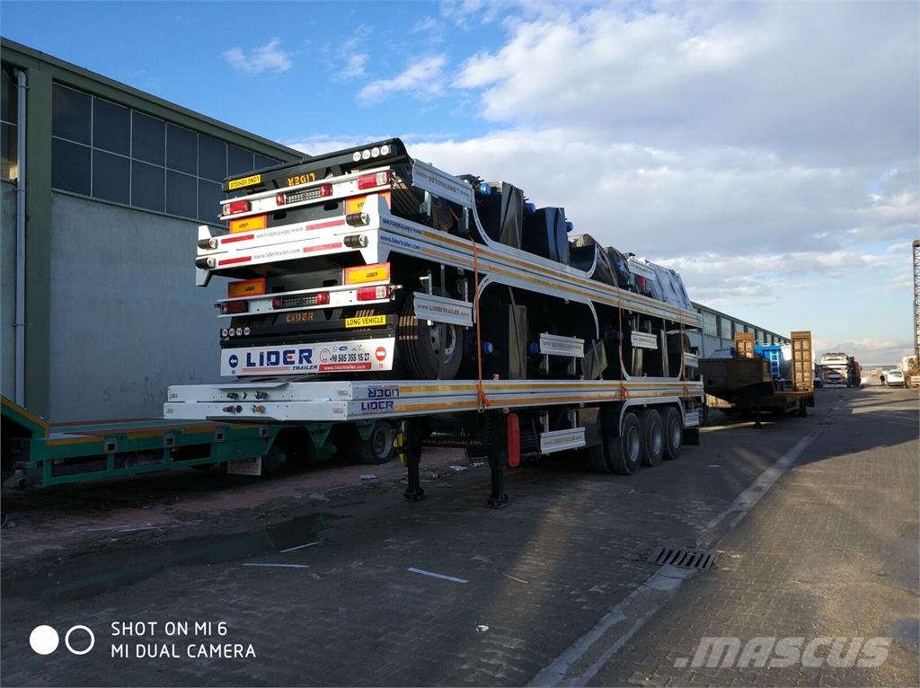 Lider 2026 YEAR NEW MODELS UNUSED containeer flatbed Autotransporter