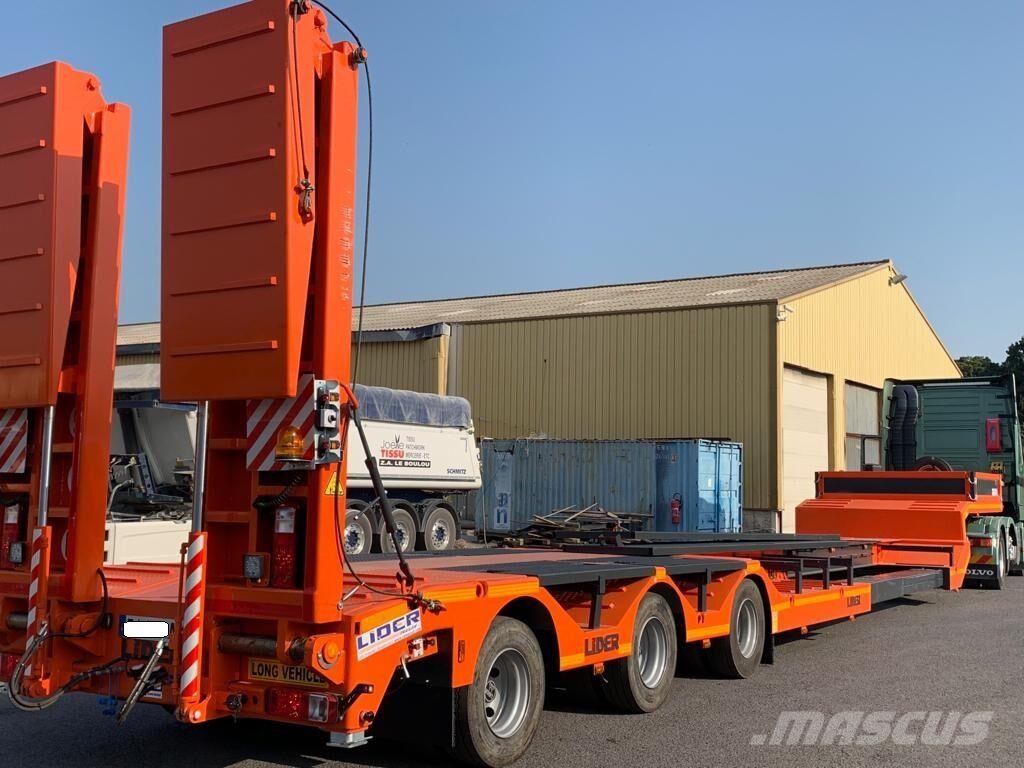 Lider 2026 YEAR NEW LOWBED TRAILER FOR SALE (MANUFACTURE Diepladers