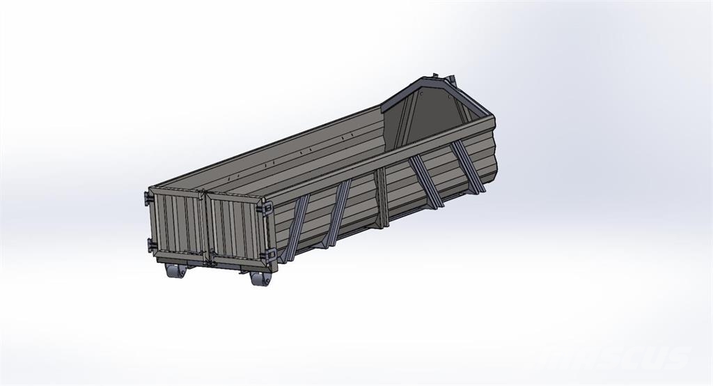 Lider 2026 YEAR UNUSED NEW MODEL 5M³ -7M³-9M³-11M³ Vlakke laadvloeren