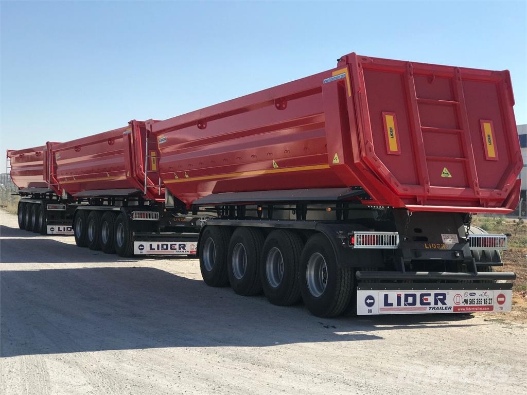 Lider 2026 YEAR NEW (MANUFACTURER COMPANY LIDER TRAILER Kippipuoliperävaunut