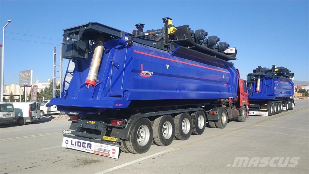 Lider 2026 YEAR NEW (MANUFACTURER COMPANY LIDER TRAILER Kippipuoliperävaunut