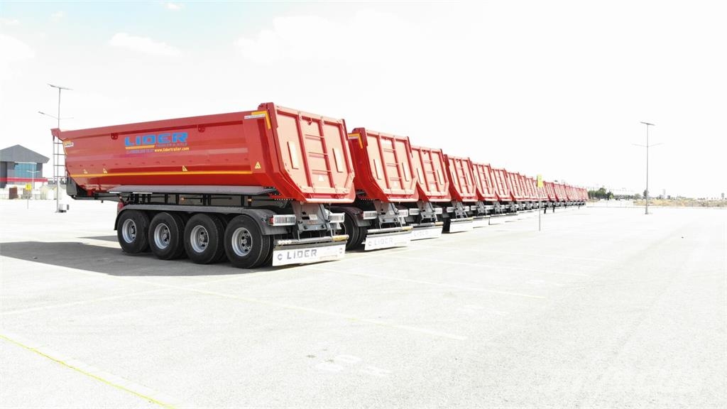 Lider 2026 YEAR NEW (MANUFACTURER COMPANY LIDER TRAILER Kippipuoliperävaunut