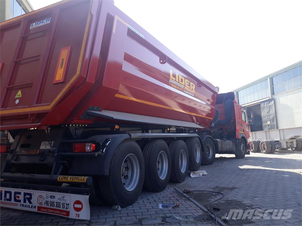 Lider 2026 YEAR NEW (MANUFACTURER COMPANY LIDER TRAILER Kippipuoliperävaunut
