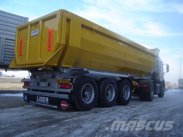 Lider DUMPER READY STOCKS NEW 2026 YEAR Kippipuoliperävaunut