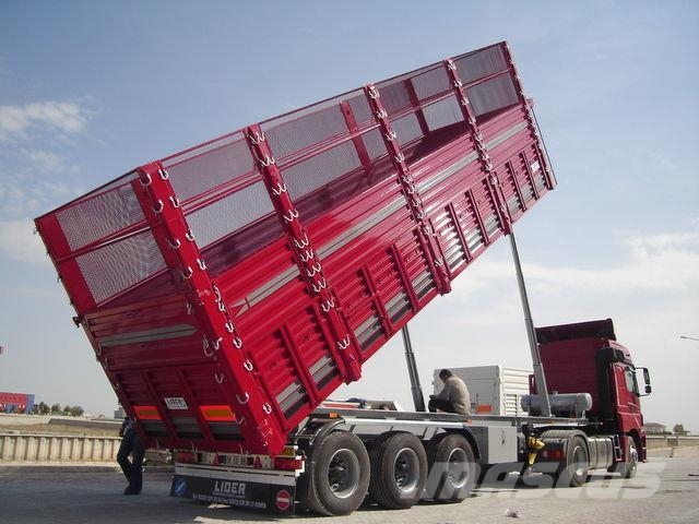 Lider DUMPER READY STOCKS NEW 2026 YEAR Kippipuoliperävaunut