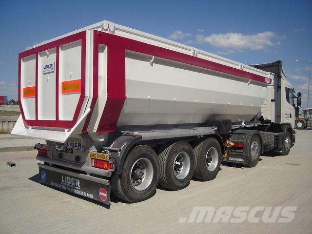 Lider DUMPER READY STOCKS NEW 2026 YEAR Kippipuoliperävaunut