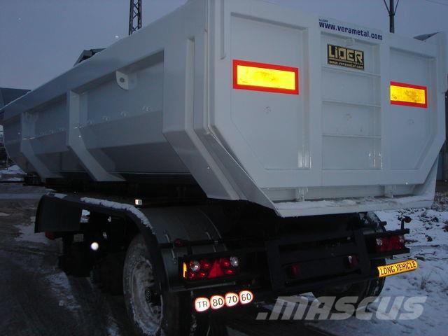 Lider DUMPER READY STOCKS NEW 2026 YEAR Kippipuoliperävaunut