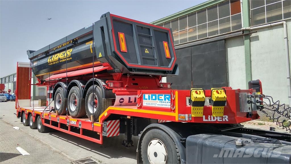 Lider DUMPER READY STOCKS NEW 2026 YEAR Kippipuoliperävaunut