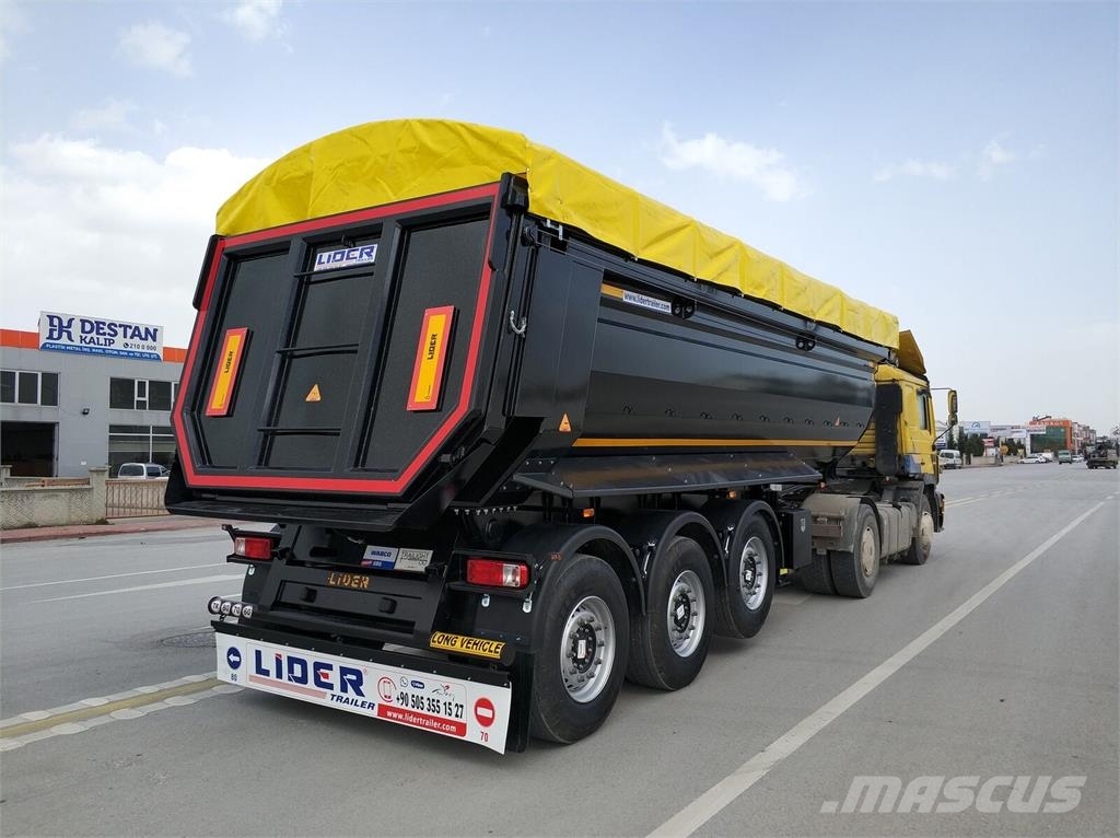 Lider DUMPER READY STOCKS NEW 2026 YEAR Kippipuoliperävaunut