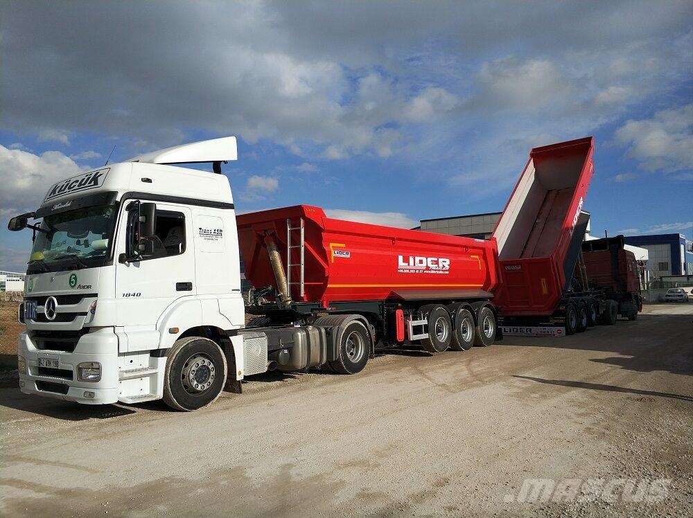 Lider DUMPER READY STOCKS NEW 2026 YEAR Kippipuoliperävaunut