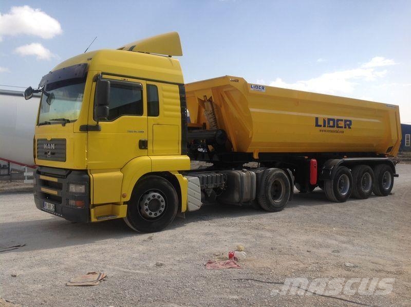 Lider DUMPER READY STOCKS NEW 2026 YEAR Kippipuoliperävaunut