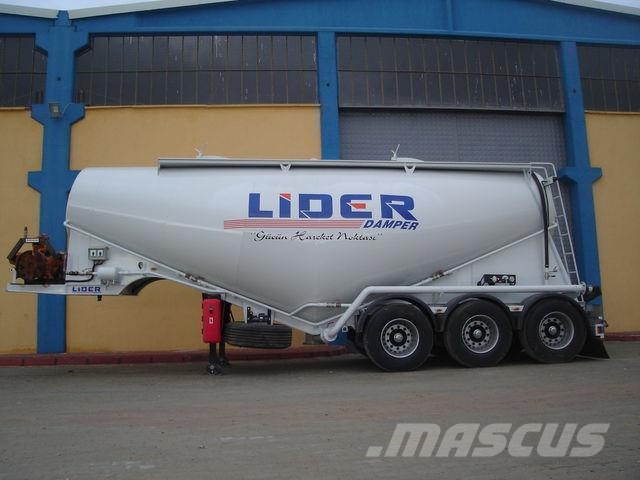 Lider NEW 2026 MODELS bulk cement trailer Tankopleggers