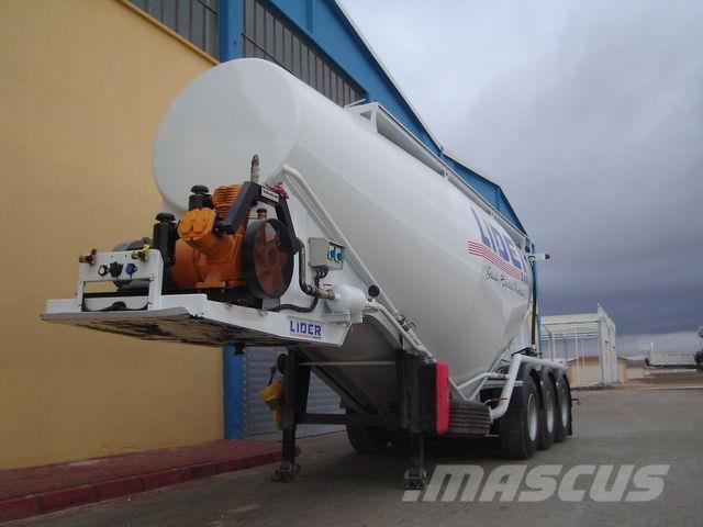 Lider NEW 2026 MODELS bulk cement trailer Tankopleggers