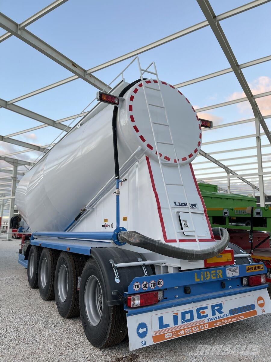 Lider NEW 2026 MODELS bulk cement trailer Tankopleggers