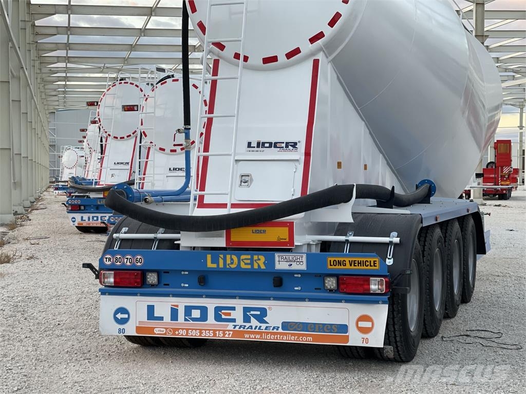 Lider NEW 2026 MODELS bulk cement trailer Tankopleggers