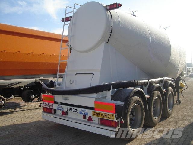 Lider NEW 2026 MODELS bulk cement trailer Tankopleggers