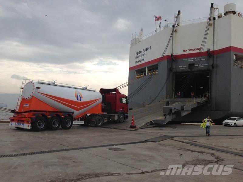 Lider NEW 2026 MODELS bulk cement trailer Tankopleggers