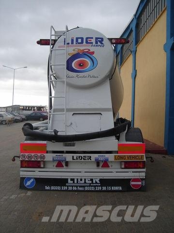 Lider NEW 2026 Model BULK CEMENT TRAILER READY IN STOCKS Tankopleggers