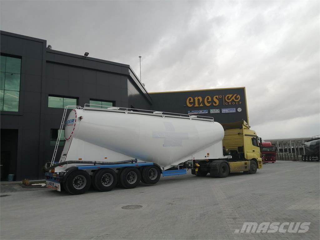 Lider NEW 2026 MODELS bulk cement trailer Tankopleggers