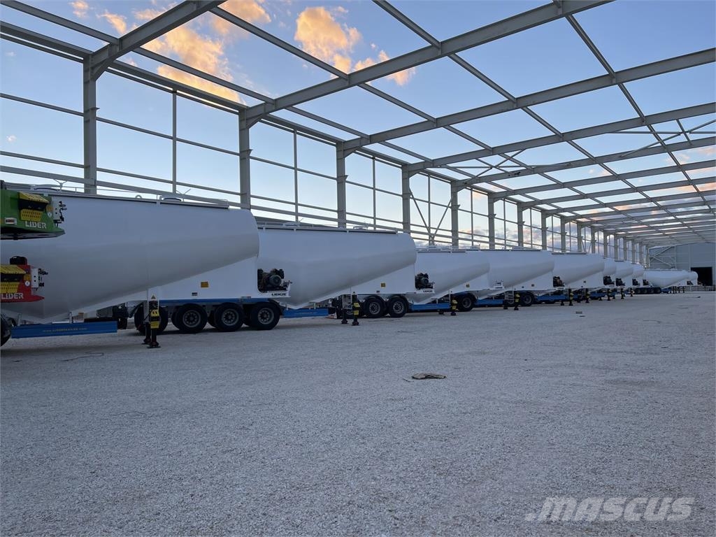 Lider NEW 2026 MODELS bulk cement trailer Tankopleggers