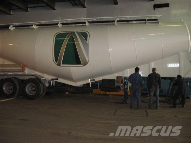 Lider NEW 2026 MODELS bulk cement trailer Tankopleggers