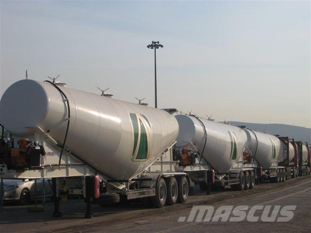 Lider NEW 2026 MODELS bulk cement trailer Tankopleggers