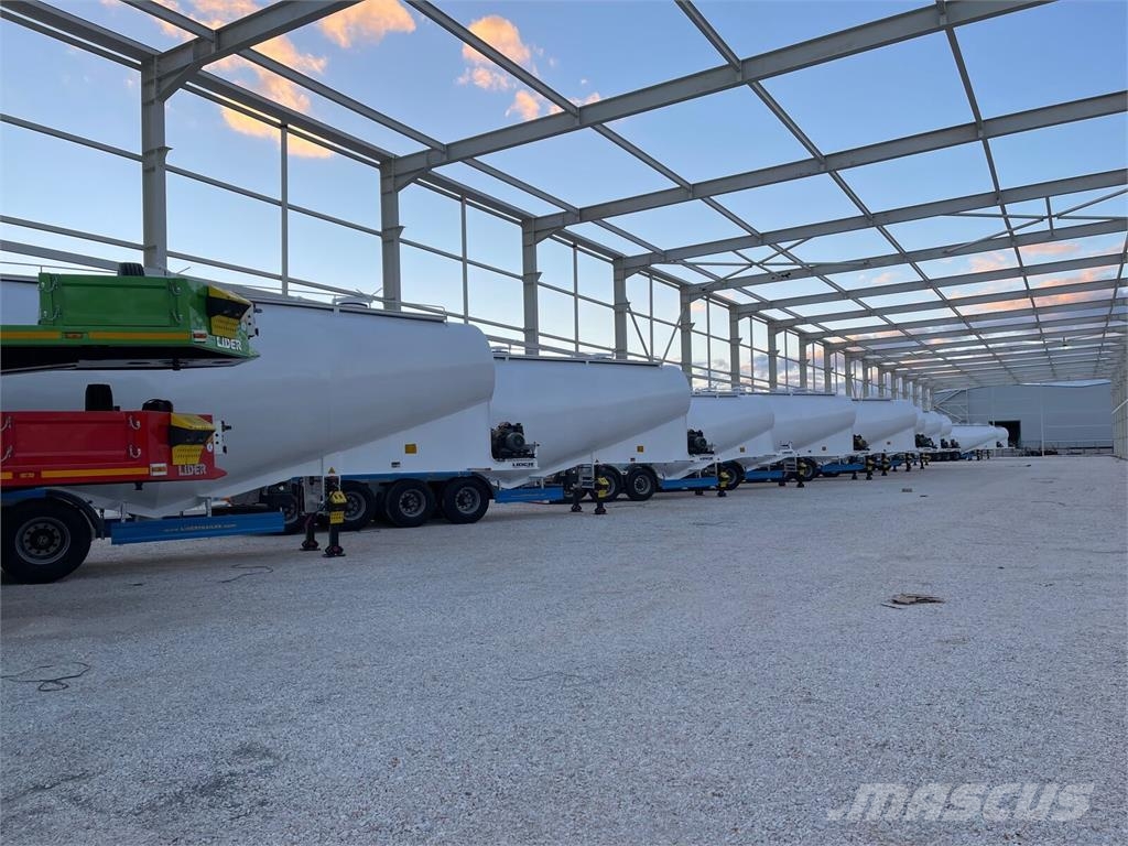 Lider NEW 2026 MODELS bulk cement trailer Tankopleggers