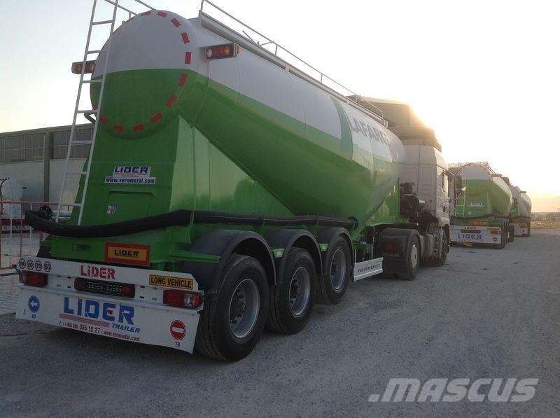 Lider NEW 2026 YEAR LIDER TRAILER V CEMENT BULKER Tankopleggers