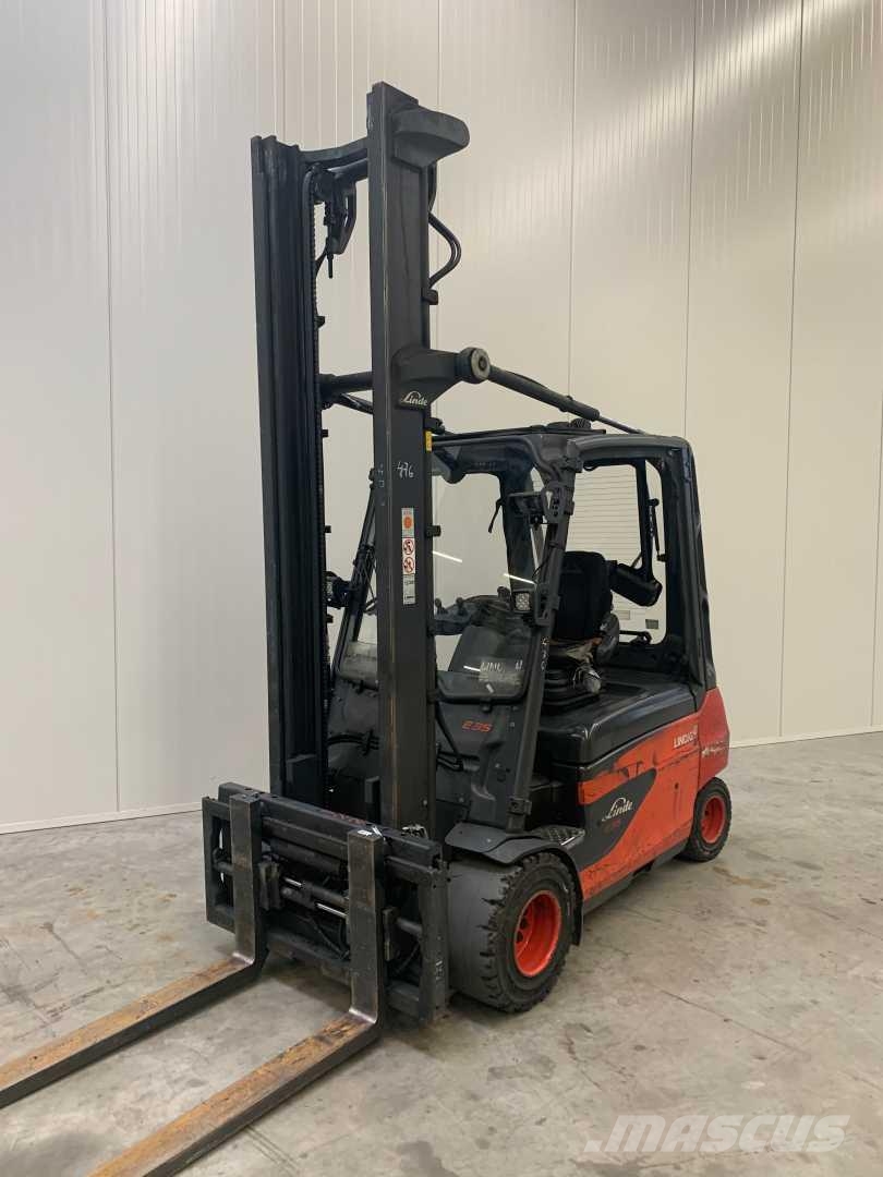 Linde E35L شاحنات ذات رافعات شوكية تعمل بالكهرباء