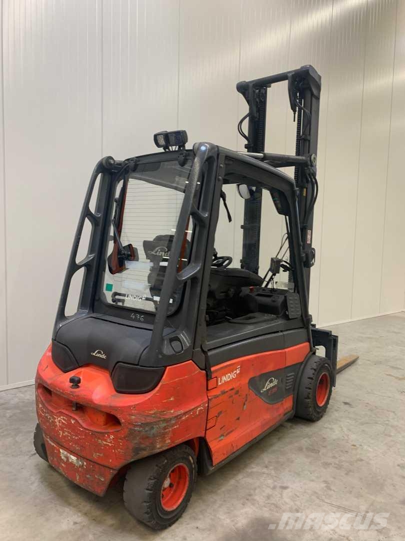 Linde E35L شاحنات ذات رافعات شوكية تعمل بالكهرباء
