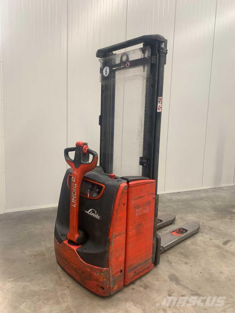 Linde L16 Παλετοφόρα πεζού χειριστή με ιστό