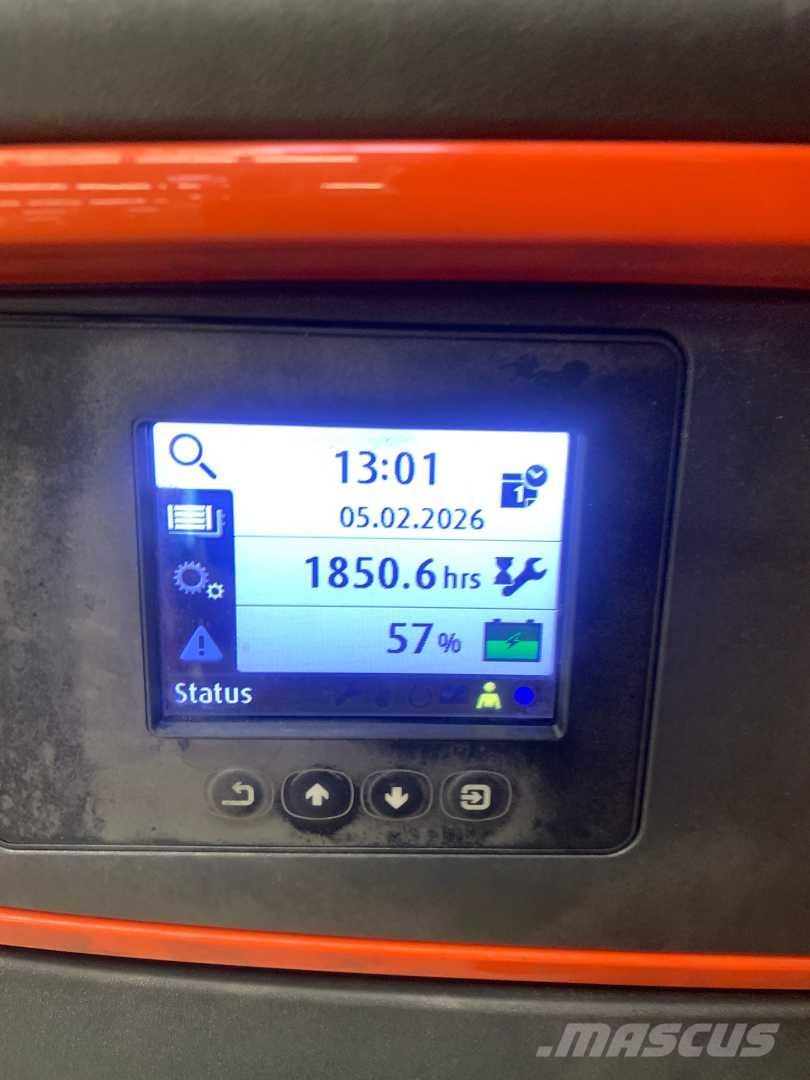 Linde L16 Παλετοφόρα πεζού χειριστή με ιστό