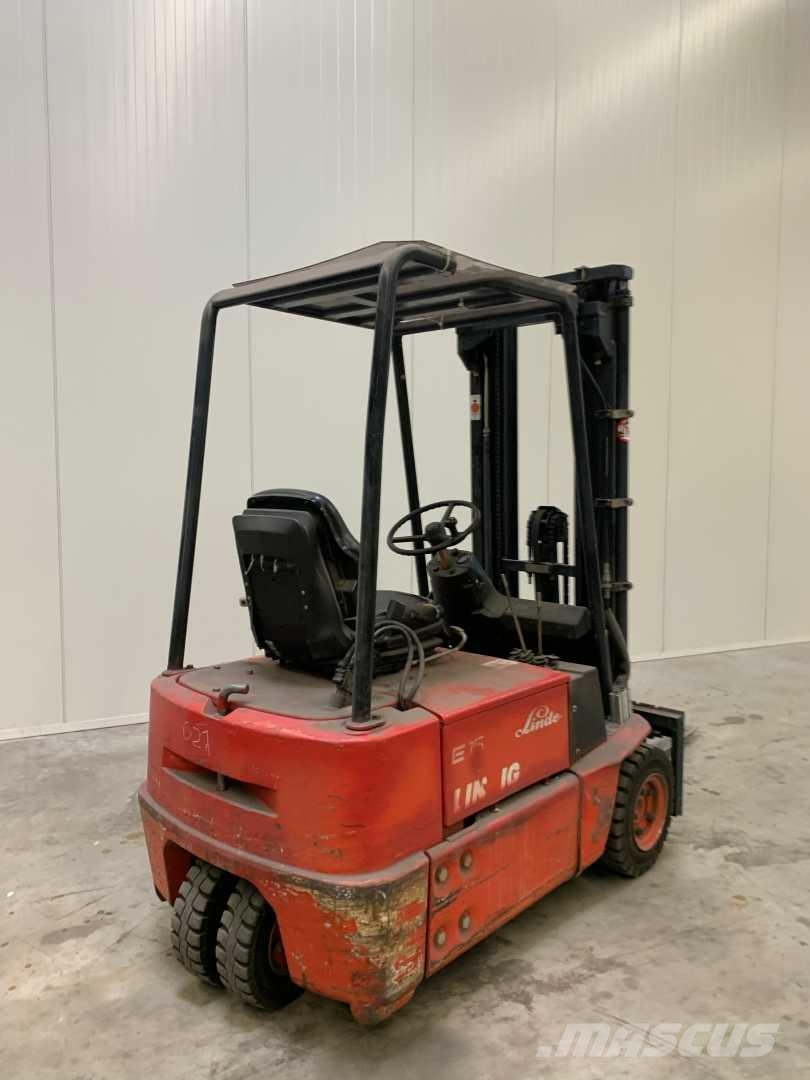 Linde E15 Electric forklifts