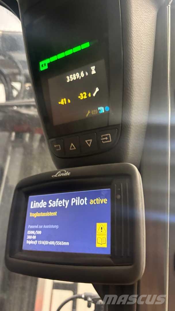 Linde E50/600HL Elektrostapler
