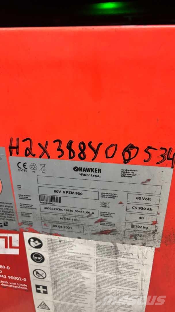 Linde E50/600HL Elektrostapler