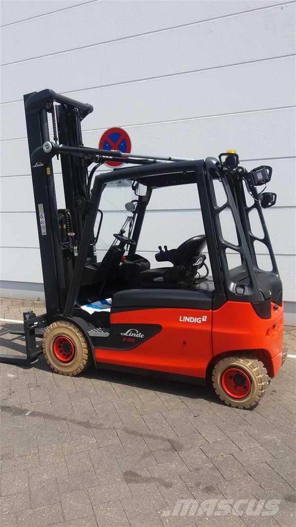 Linde E25L 전동 지게차