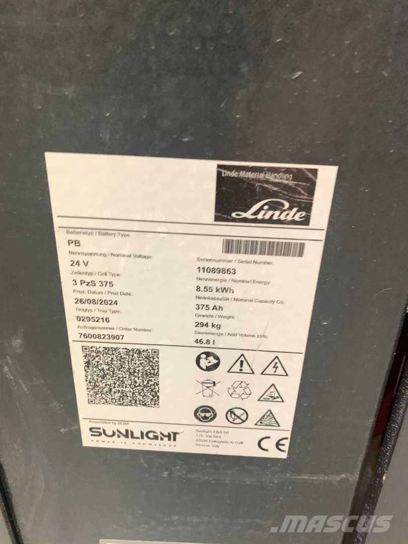 Linde D12HPSP 하이 리프트 오더 피커