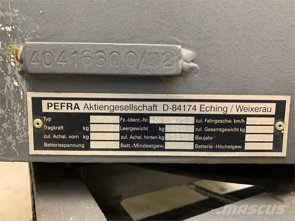Pefra ANHÄNGER Costruzioni - Altro