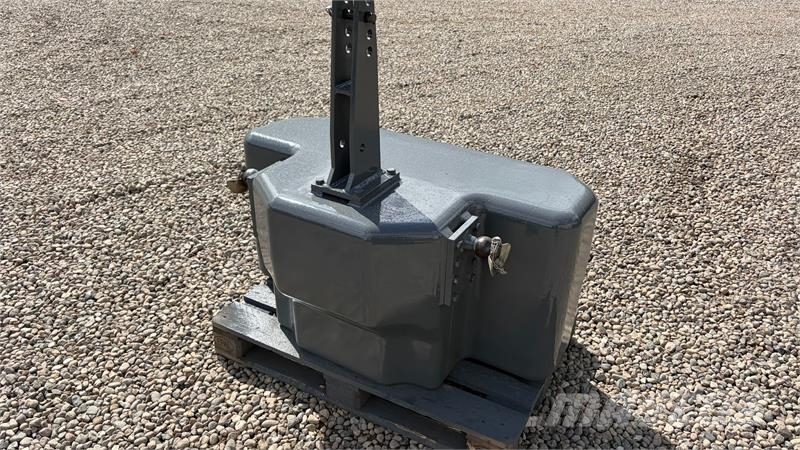Allround vægtklods 3300 Kg Rigtig fin Contrapeso delantero