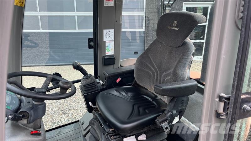 Atlas 65 Super. pallegafler og skovl med overfald Cargadoras sobre ruedas