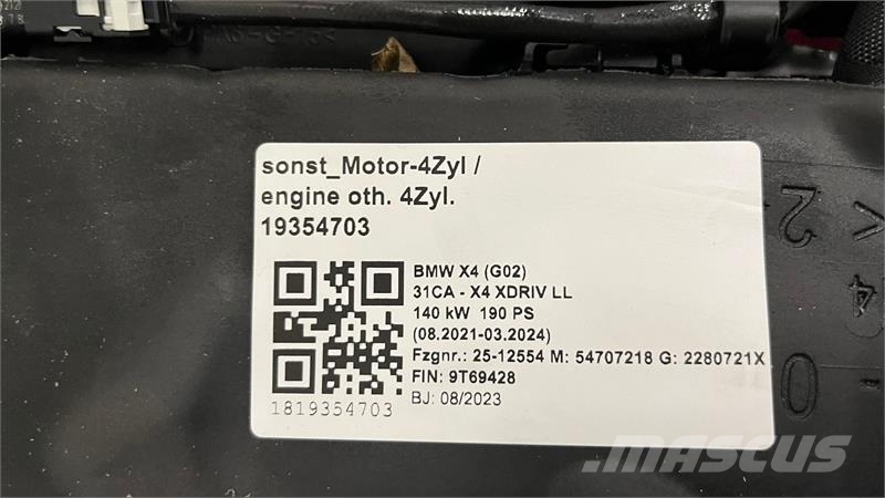 BMW Motor B47D20B ny komplet motor Landbrug - Andet 