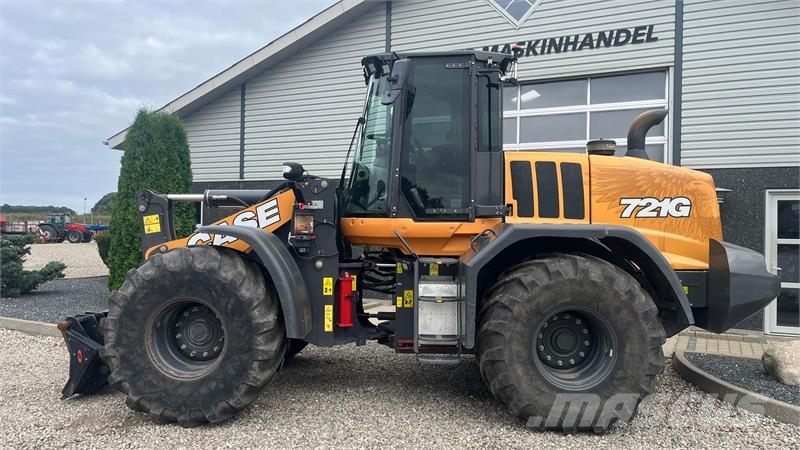 CASE 721G 750mm hjul, CDC styrring samt centralsmørring Pyöräkuormaajat