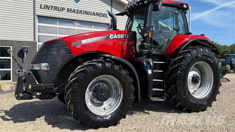 Case IH MAGNUM 340 CVX med frontlift. Gård traktor Tratores Agrícolas usados